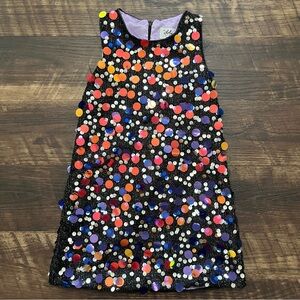 Lola + the boys Lola and the boys sequined shimmer flashy dress size 6 FLAW!!